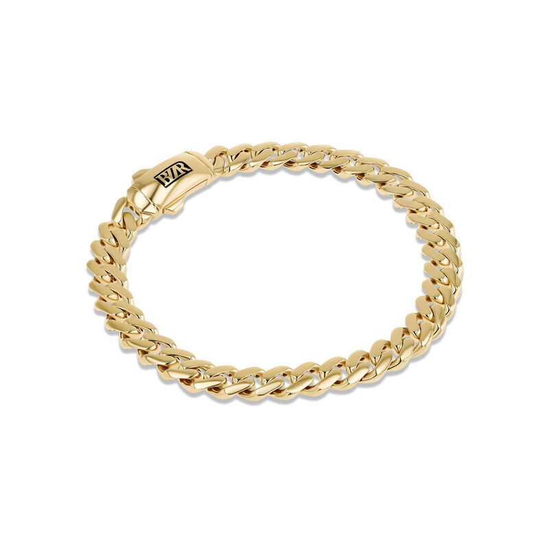 Pulsera Bizzarro Chain De Oro Amarillo 14K-22Cm... image number null