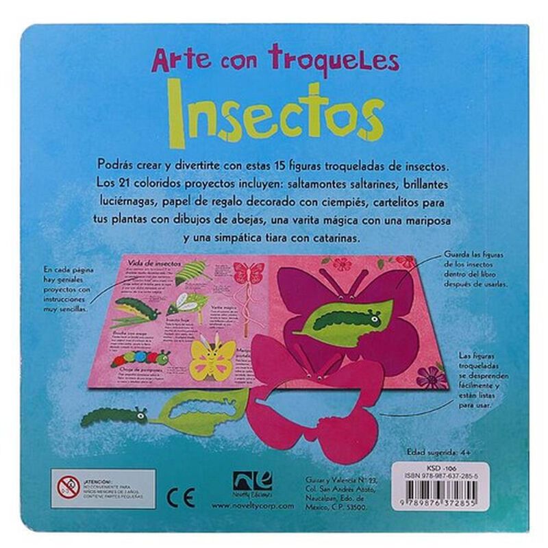 Arte Con Troqueles Insectos image number null
