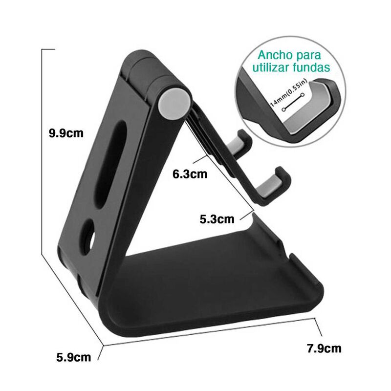 Soporte MYBAT base universal para tel&eacute;fono image number null