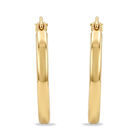 Arracadas De Oro Amarillo 14k (14 Mm Aprox)