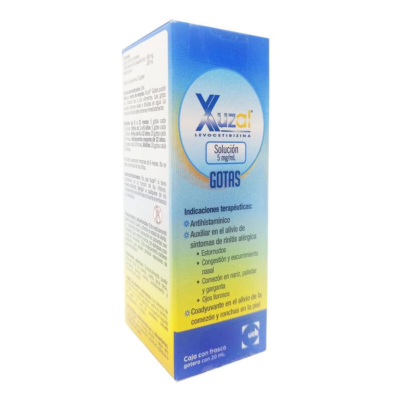 Xuzal 5 Mg 20 Mililitro image number null