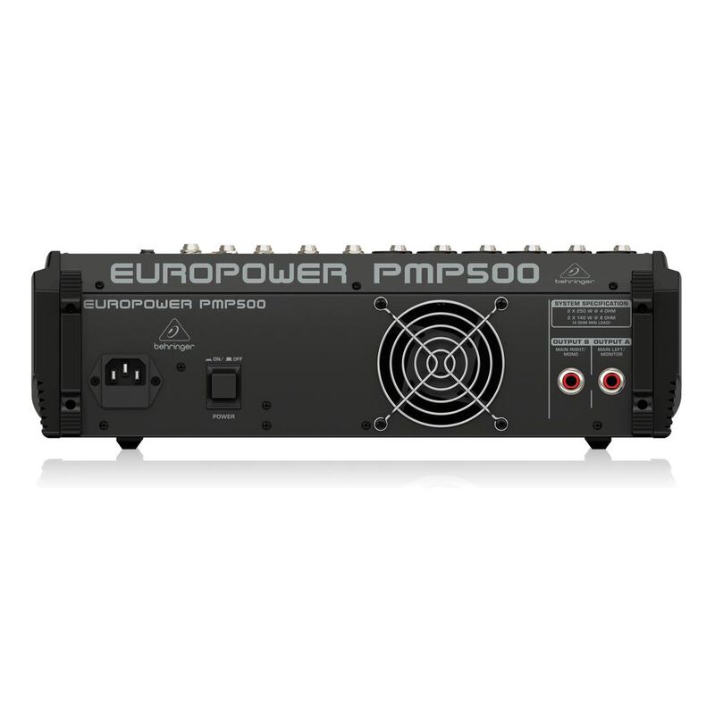 Behringer PMP500 Consola Activa 500w 12 Canales... image number null