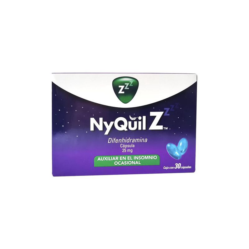 Nyquil Z 25 Mg 30 C&aacute;psula(s) image number null