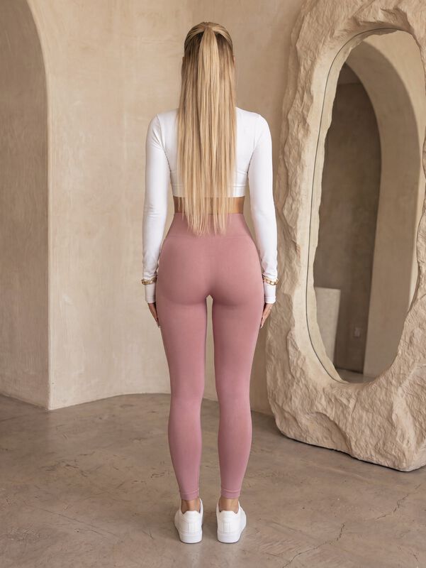 Set De 2 Leggings Push Up De Cintura Alta Lic-0... image number null