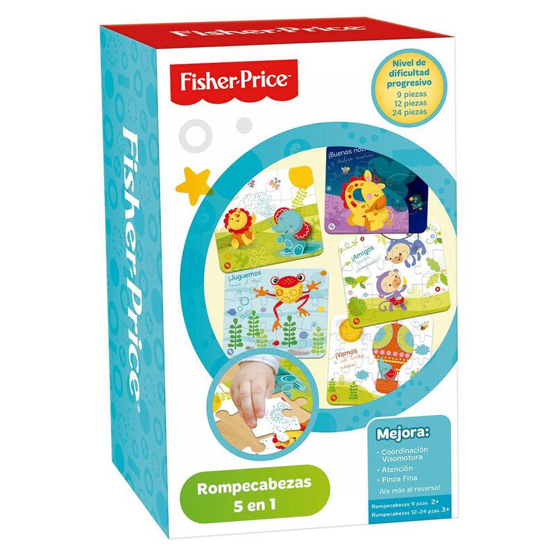 Rompecabezas Fisher Price 5 En 1 image number null