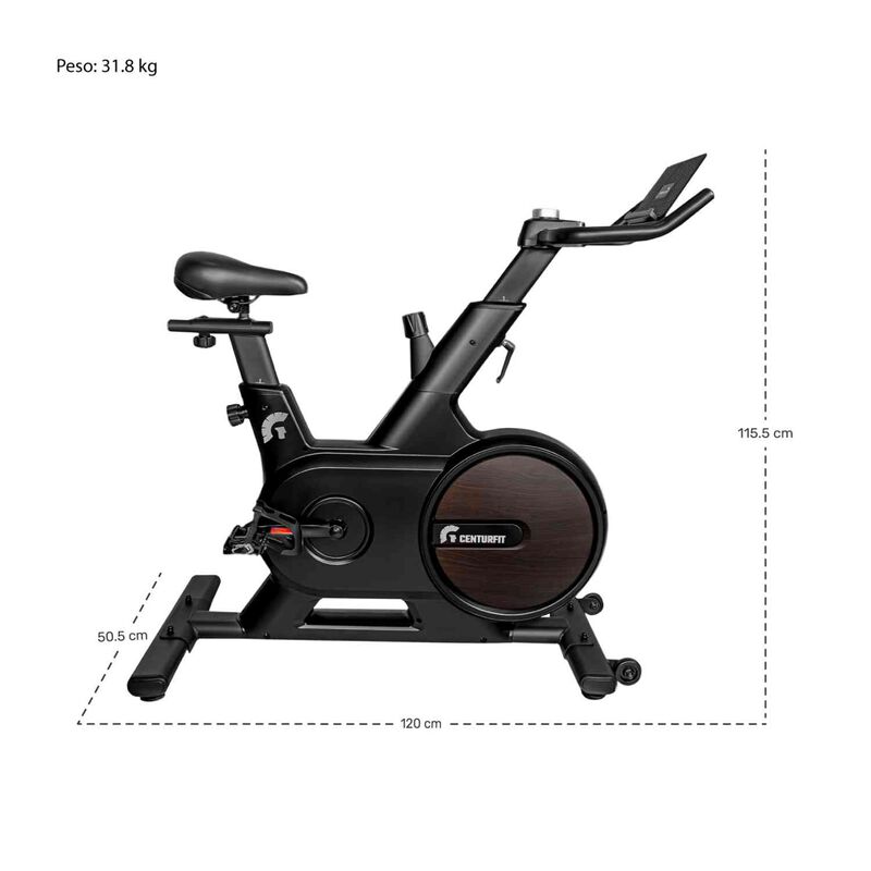 Bicicleta Spinning Magnética Estática Disco De ... image number null