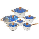 Bater&iacute;a de Cocina N&oacute;rdico 12 Piezas Acero Inoxidable