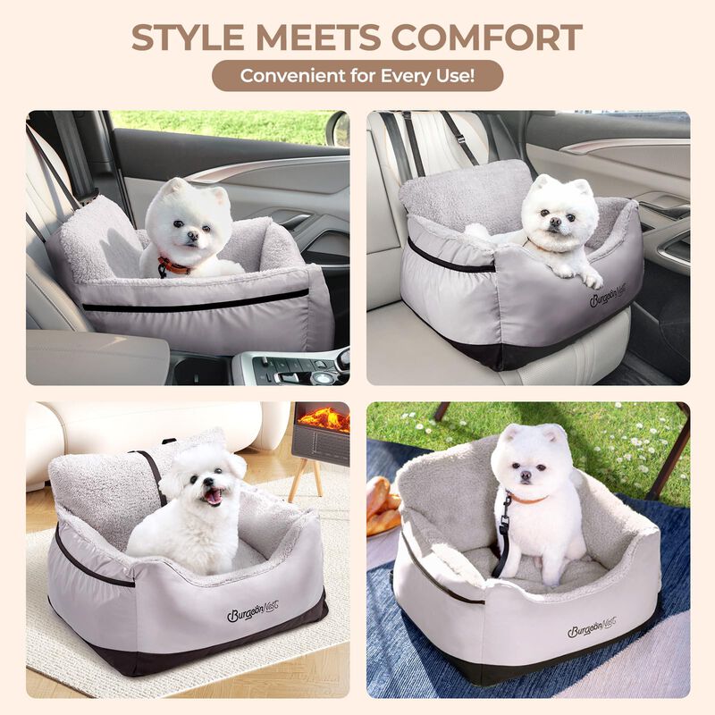 Burgeonnest Asiento De Coche Para Perros Y Gato... image number null
