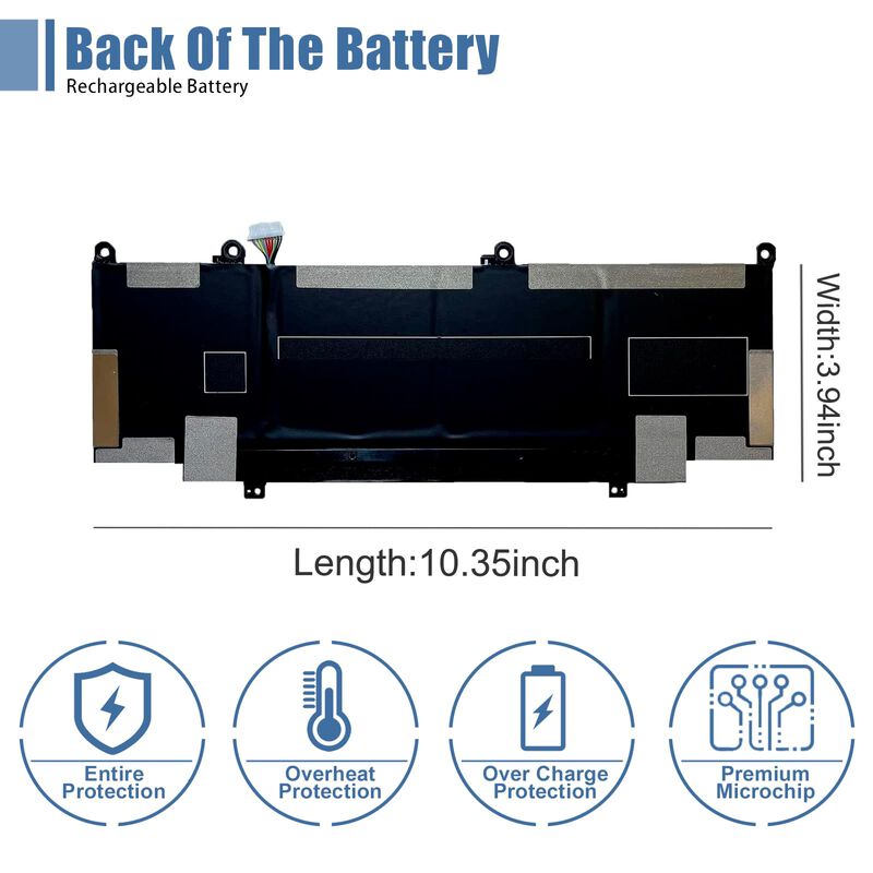 Bater&iacute;a Vanpir Rr04xl 15.4 v 60.76 wh Para Hp S... image number null