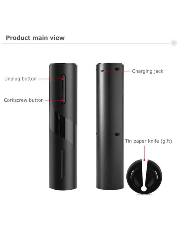 Sacacorchos de palanca Casa BIU de plástico image number null