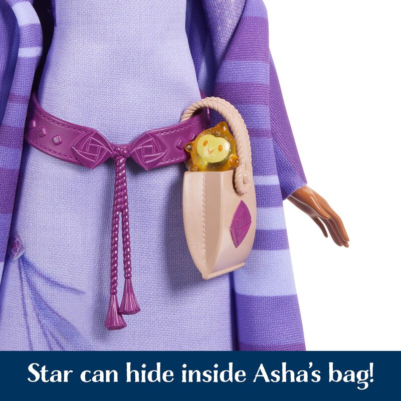 Mu&ntilde;eca De Moda Mattel Disney Wish Asha De Rosas... image number null