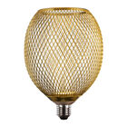 Foco Malla Met&aacute;lica Led 4.5 W, Luz &Aacute;mbar, Base E27, No Atenuable