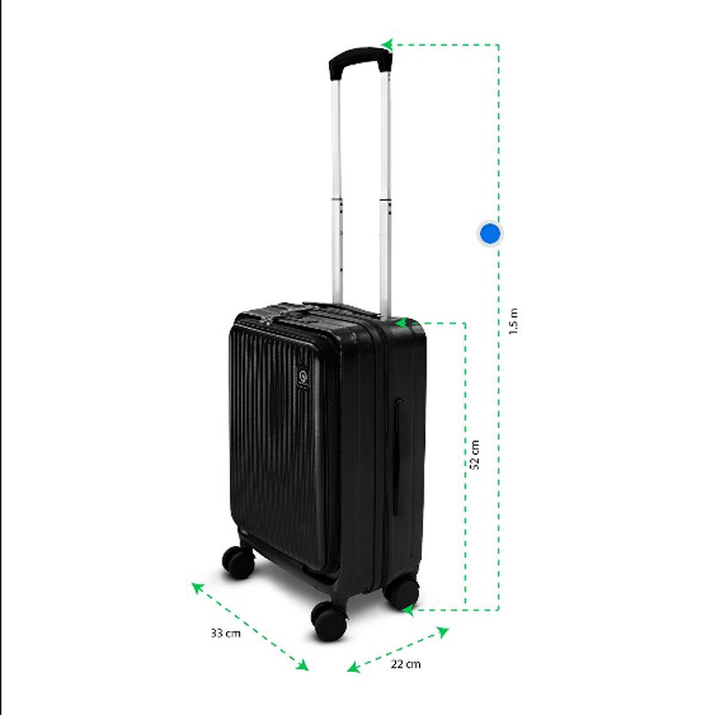 Maleta De Viaje 10 Kg Usb Equipaje De Mano image number null