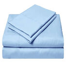 Juego de S&aacute;banas Queen Size 100% Algod&oacute;n Premium Azul Pastel - Confort y Calidez todo el a&ntilde;o &ndash; Kyuden Home