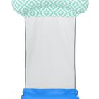 Cama inflable 1.45cm x 87cm con almohada col azul  1mod
