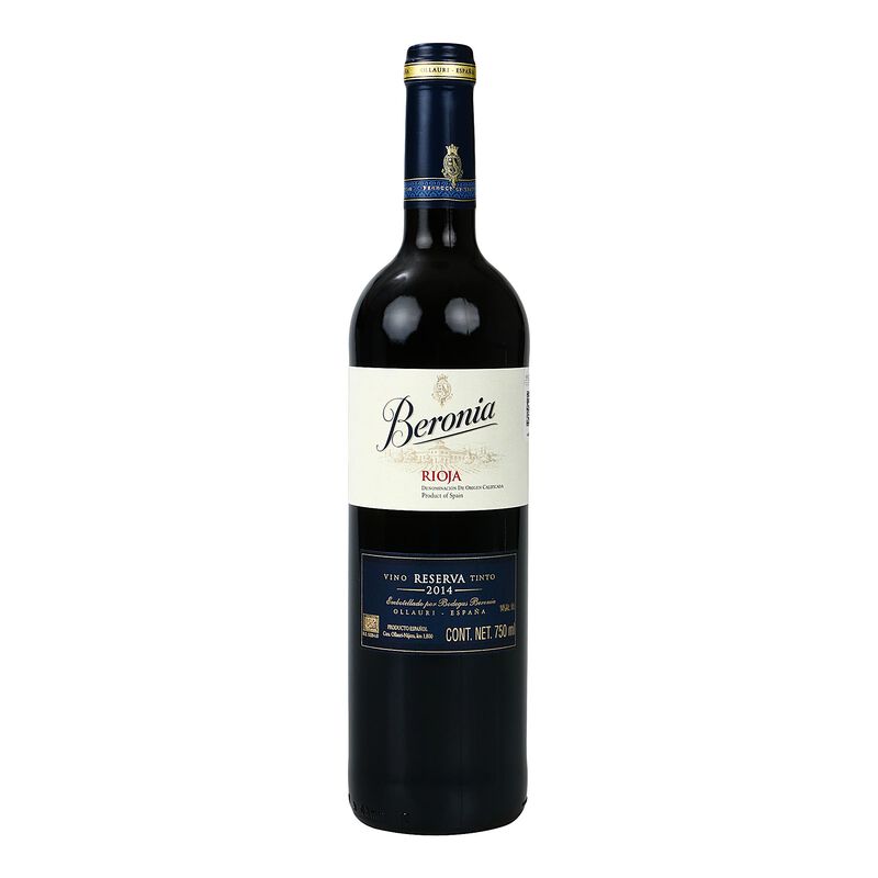 Vino Tinto Beronia Reserva -  750ml image number null