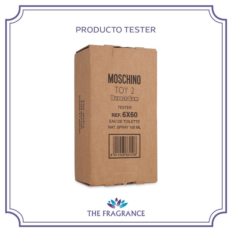 Tester Moschino Toy 2 Bubblegum 100ml Edt Spray image number null