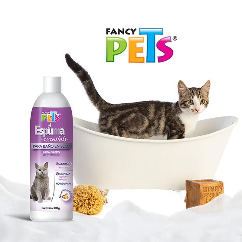 Fancy Pets Espuma Para Baño En Seco Para Gatos ... image number null