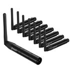 Control De Iluminaci&oacute;n Dmx Inal&aacute;mbrico Donner 8pcs Para Escenario Led
