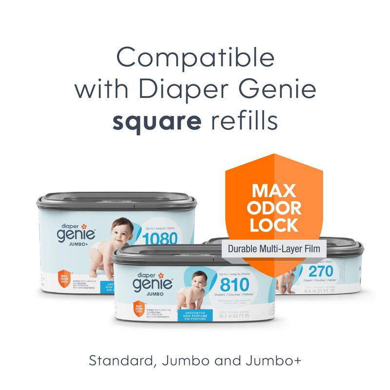 Cubeta Para Pa&ntilde;ales Diaper Genie Select De Acer... image number null