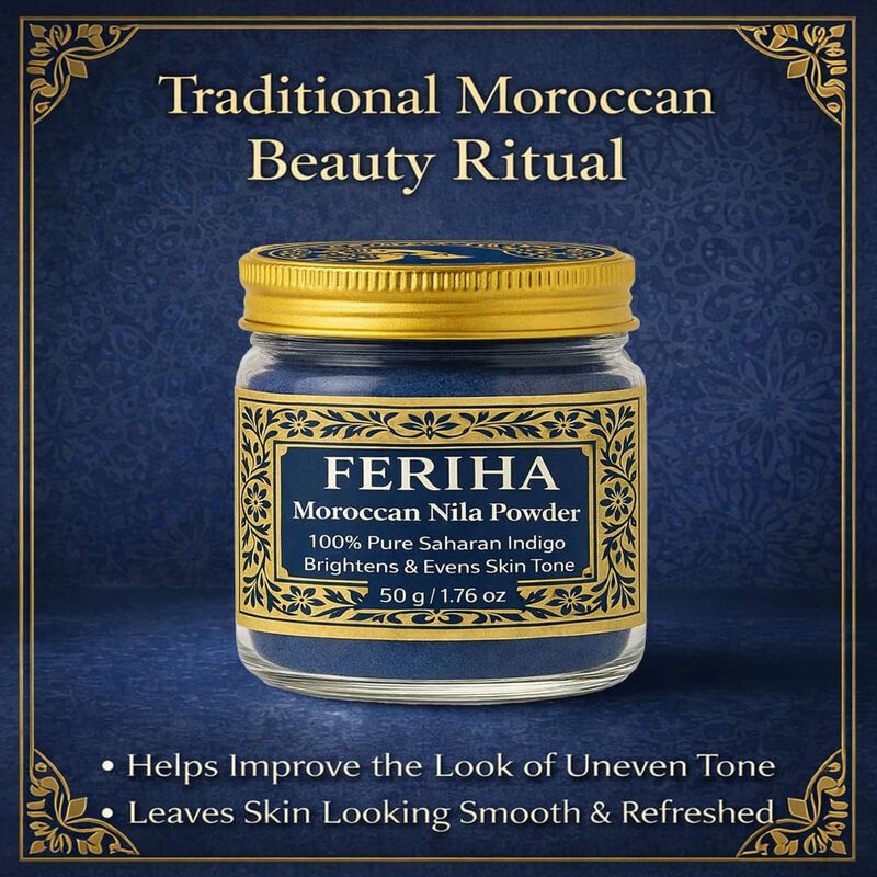 Mascarilla Facial DIY Feriha Nila Polvo Azul 50... image number null