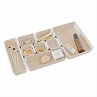 Caddy Ttugttug Set De 8 Bandejas De Fieltro En 4 Tama&ntilde;os - Beige Avena