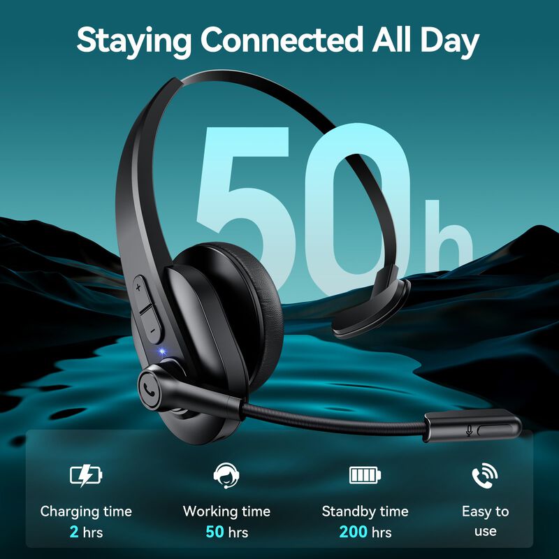 Auriculares Bluetooth Sarevile Para Oficina Y C... image number null