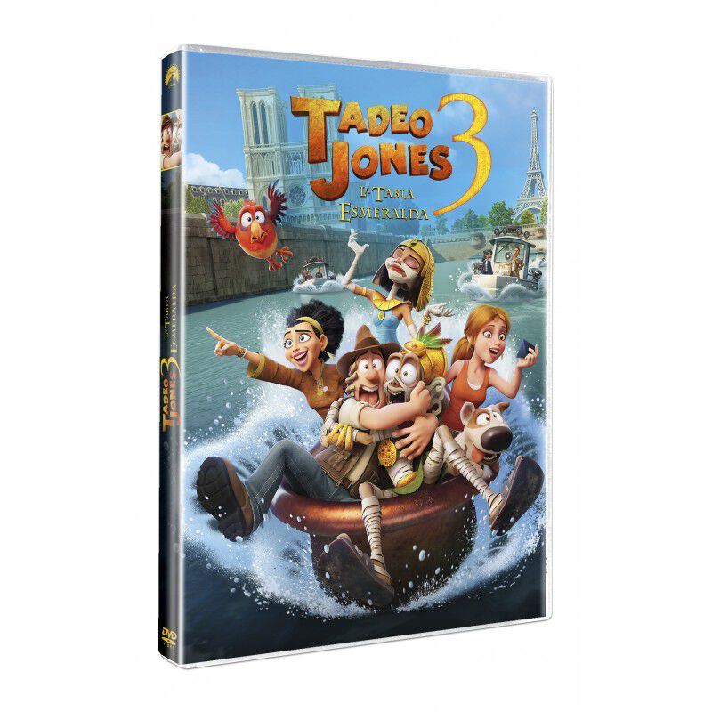Tadeo Jones 3: La Tabla esmeralda (DVD) [DVD] image number null