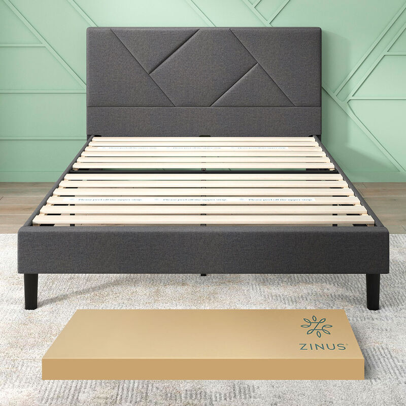 Zinus  Judy | Base De Cama Matrimonial Con Cabe... image number null