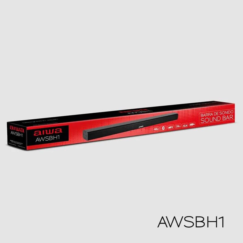 Barra De Sonido Aiwa Awsbh1 40w Potencia 120w image number null
