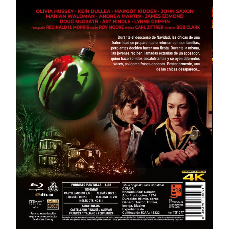 Navidades Negras [blu-ray] (1974) Black Christm... image number null