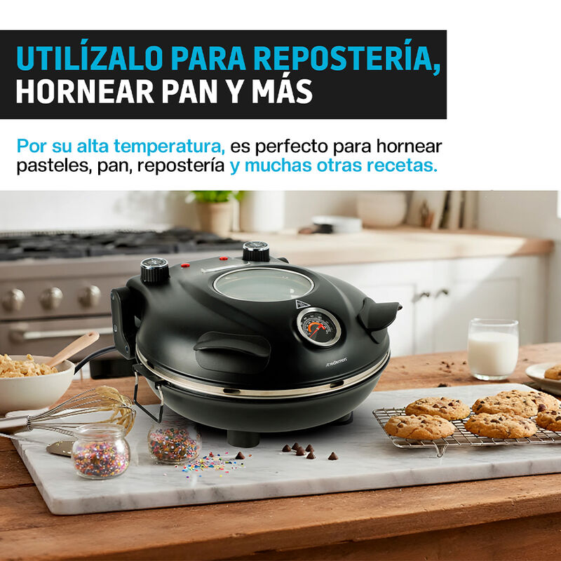 Horno El&eacute;ctrico para Pizza con Piedra Cer&aacute;mica ... image number null