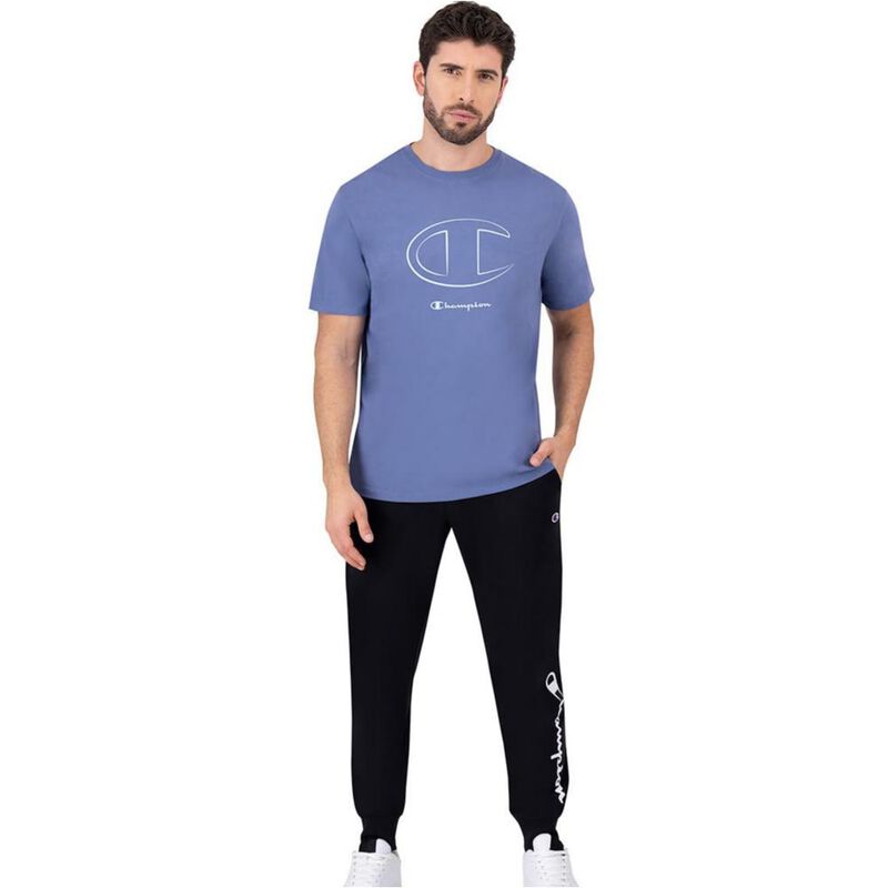 Playera Champion Patch Logo para Hombre image number null