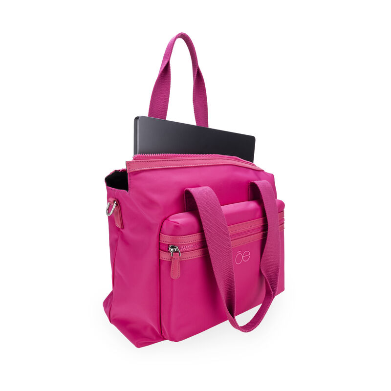 Bolsa Porta Laptop 14 Plg Textil Color Magenta image number null