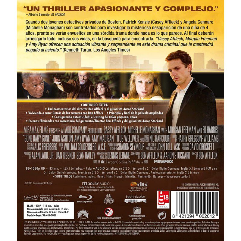 Adi&oacute;s Peque&ntilde;a, Adi&oacute;s (Blu-ray) [Blu-ray] image number null