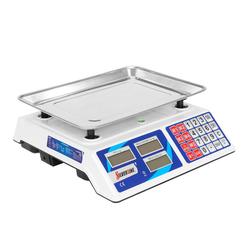 B&aacute;scula Digital Silverline de 40 kg con Doble P... image number null