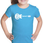 Camiseta Word Art Para Ni&ntilde;a - Come Together - Turquesa