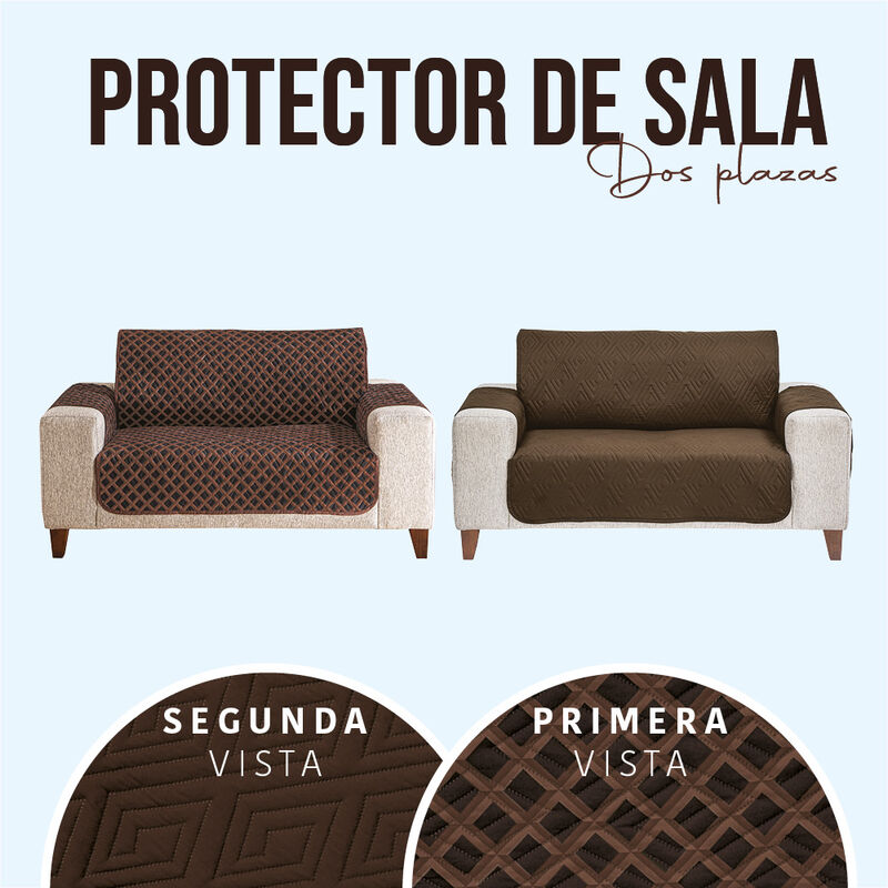 PROTECTOR PARA SALA TRES PLAZAS LATTE image number null