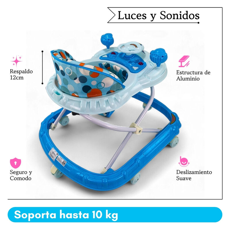 Andadera Plegable Carrito C/ Altura Ajustable M... image number null