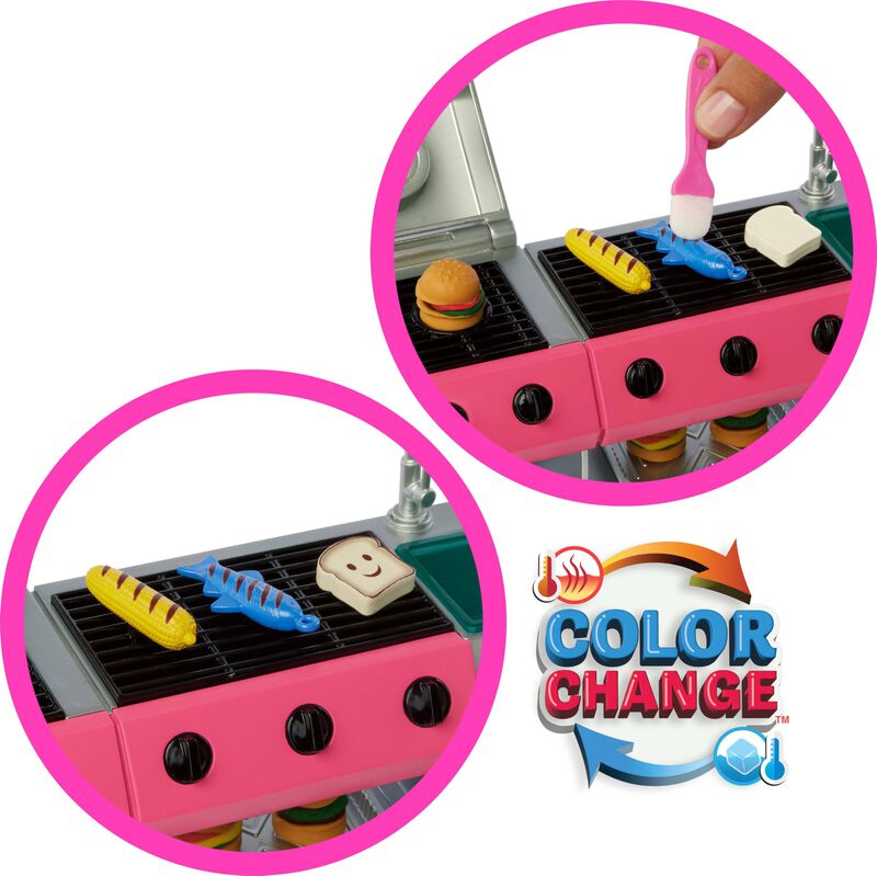 Playset Barbie Dream Camper Con Columpio Para T... image number null