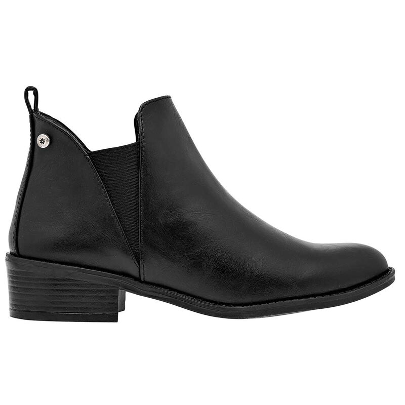 Moramora Bot&iacute;n para mujer negro image number null