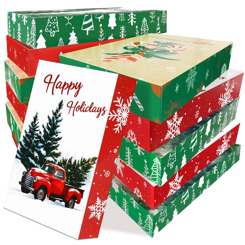 Cajas De Regalo Yangte 43 cm &ndash; Pack De 12 Con D... image number null