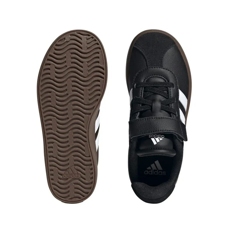 Tenis Ni&ntilde;o Adidas VL Court 3.0 Negro ID9154 image number null
