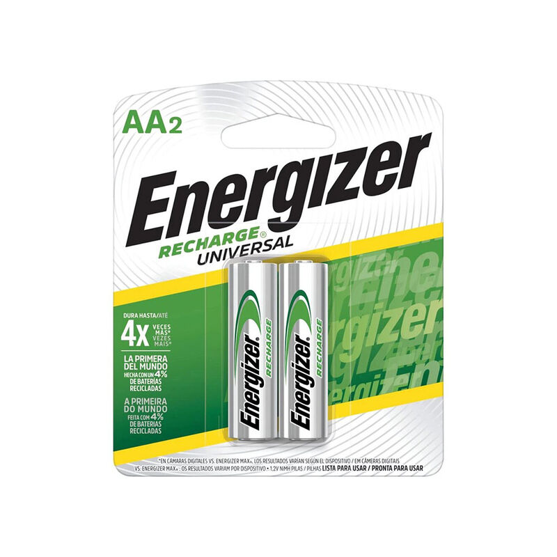 PILA RECARGABLE ENERGIZER AA C/2 1PZA image number null
