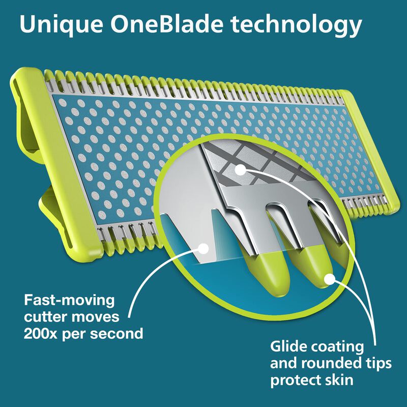 Afeitadora El&eacute;ctrica Philips Norelco Oneblade C... image number null