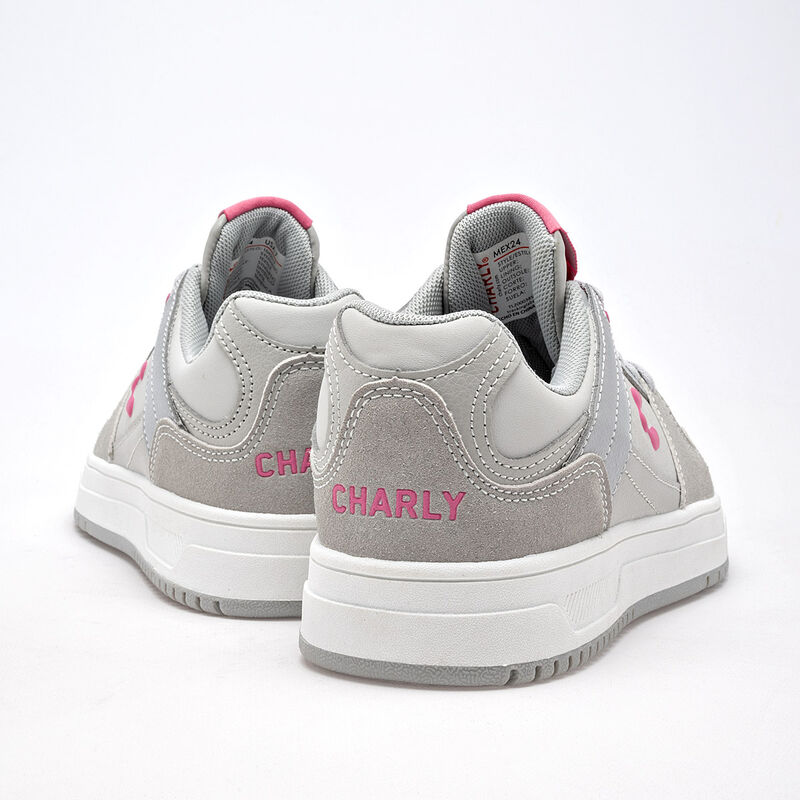 Charly Tenis Para Mujer Gris Cod 129531-e image number null