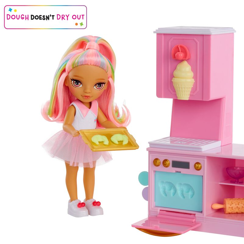 Playset Rainbow High Littles Dessert Shop + Mu&ntilde;... image number null