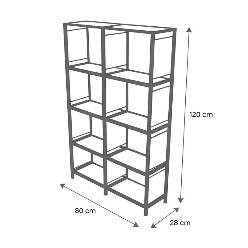 Organizador de Estructura Metal/Pl&aacute;stico 5 Nive... image number null
