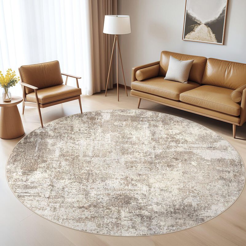 Alfombra Redonda Loongrug 152 cm Lavable Color ... image number null