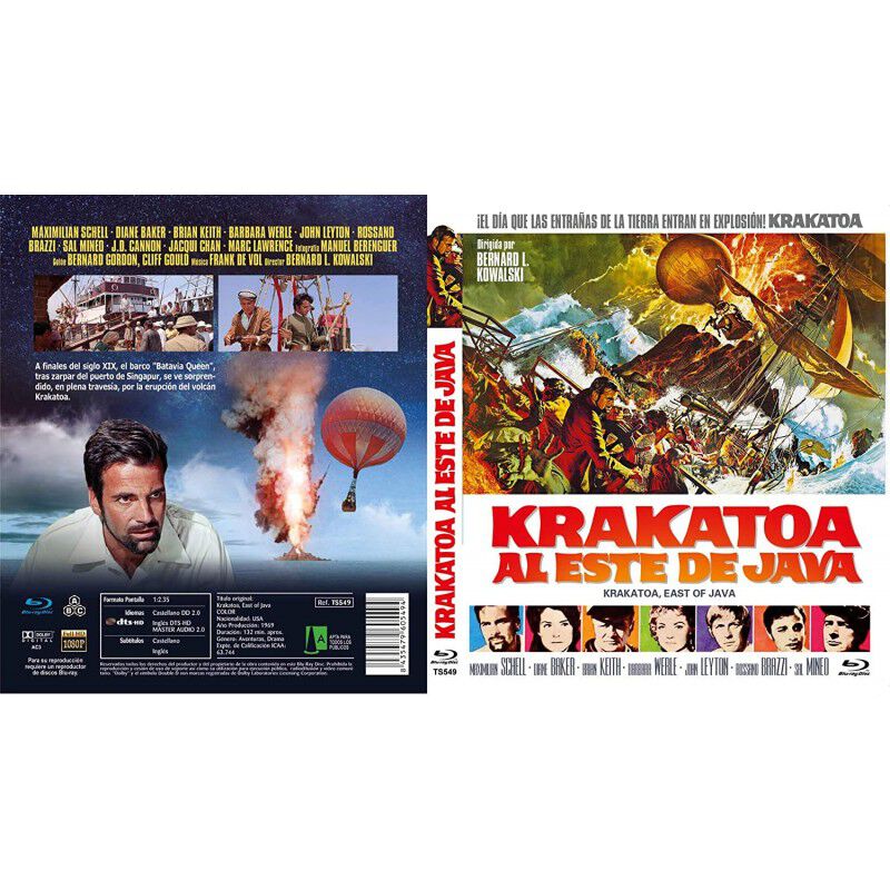 Krakatoa: Al Este De Java (blu-ray, 1969) image number null